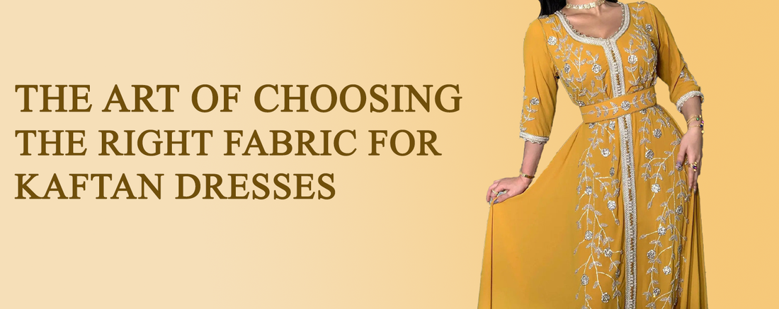 The Art of Choosing the Right Fabric for Kaftan Dresses