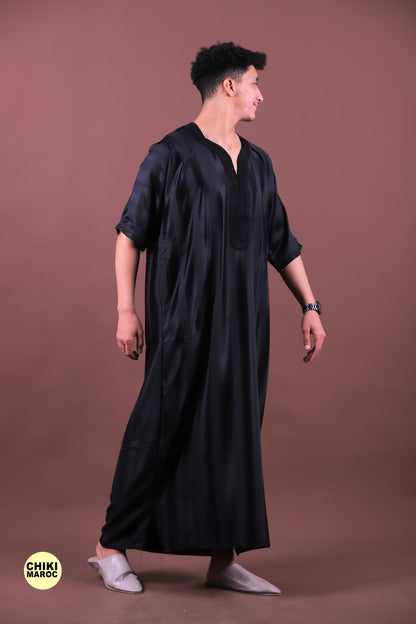 Black Moroccan Muslim Thobes | Classic & Modern Styles