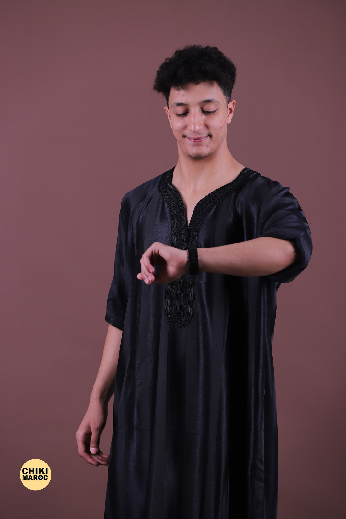 Black Moroccan Muslim Thobes | Classic & Modern Styles