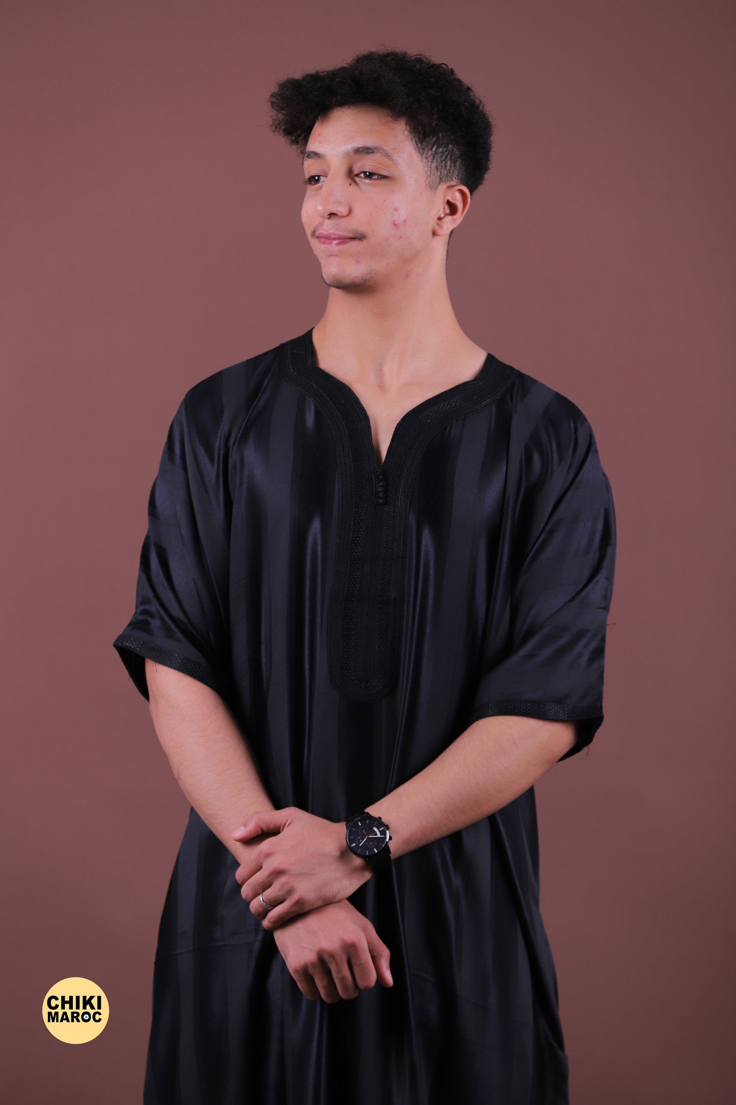 Black Moroccan Muslim Thobes | Classic & Modern Styles