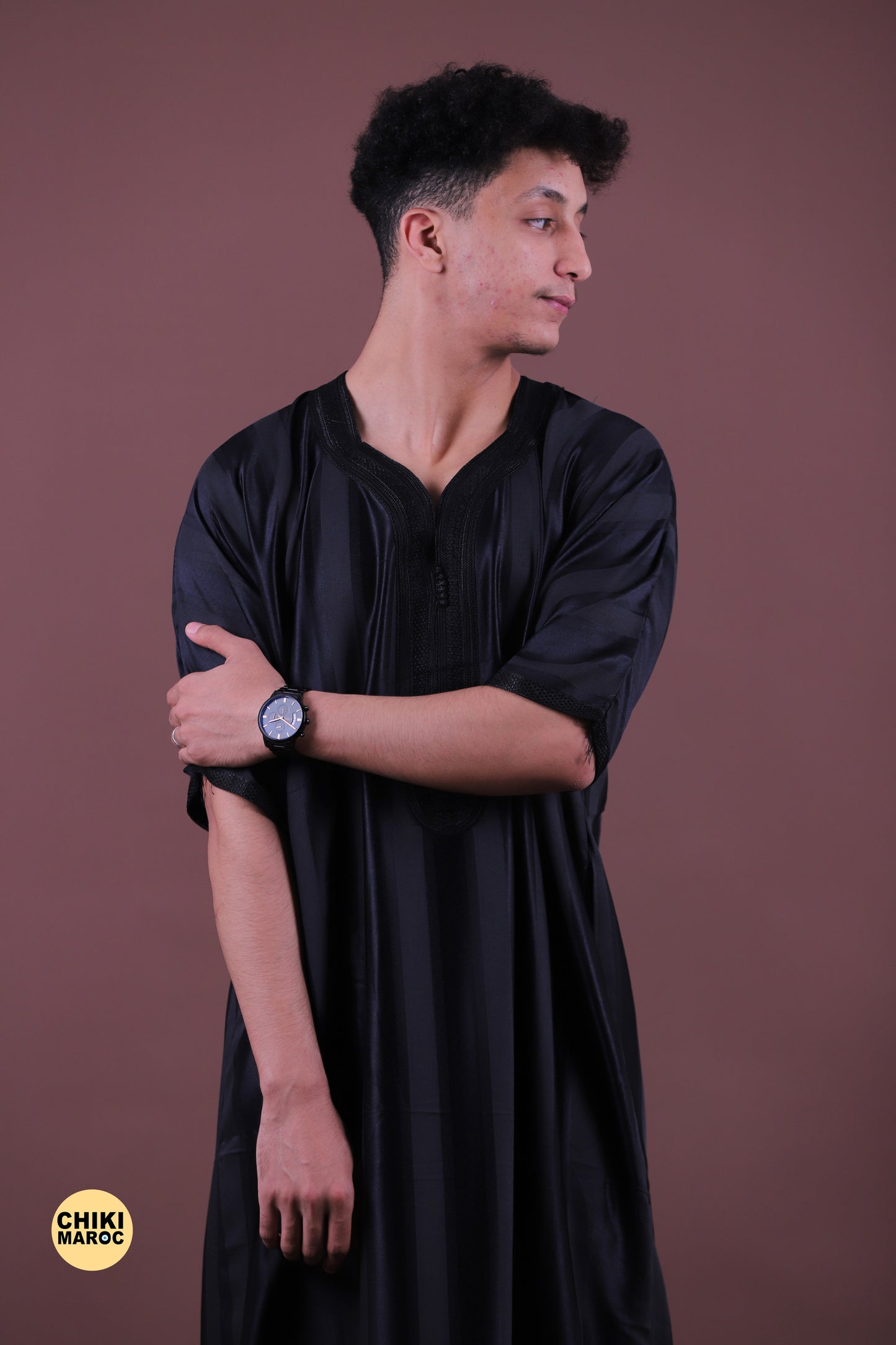 Black Moroccan Muslim Thobes | Classic & Modern Styles