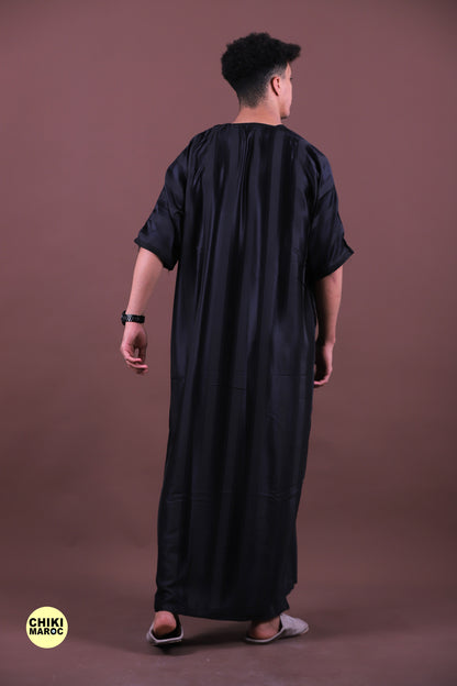 Black Moroccan Muslim Thobes | Classic & Modern Styles