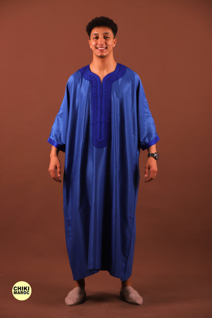 Blue Moroccan Muslim Thobes | Classic & Modern Styles