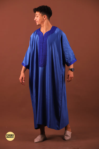 Blue Moroccan Muslim Thobes | Classic & Modern Styles