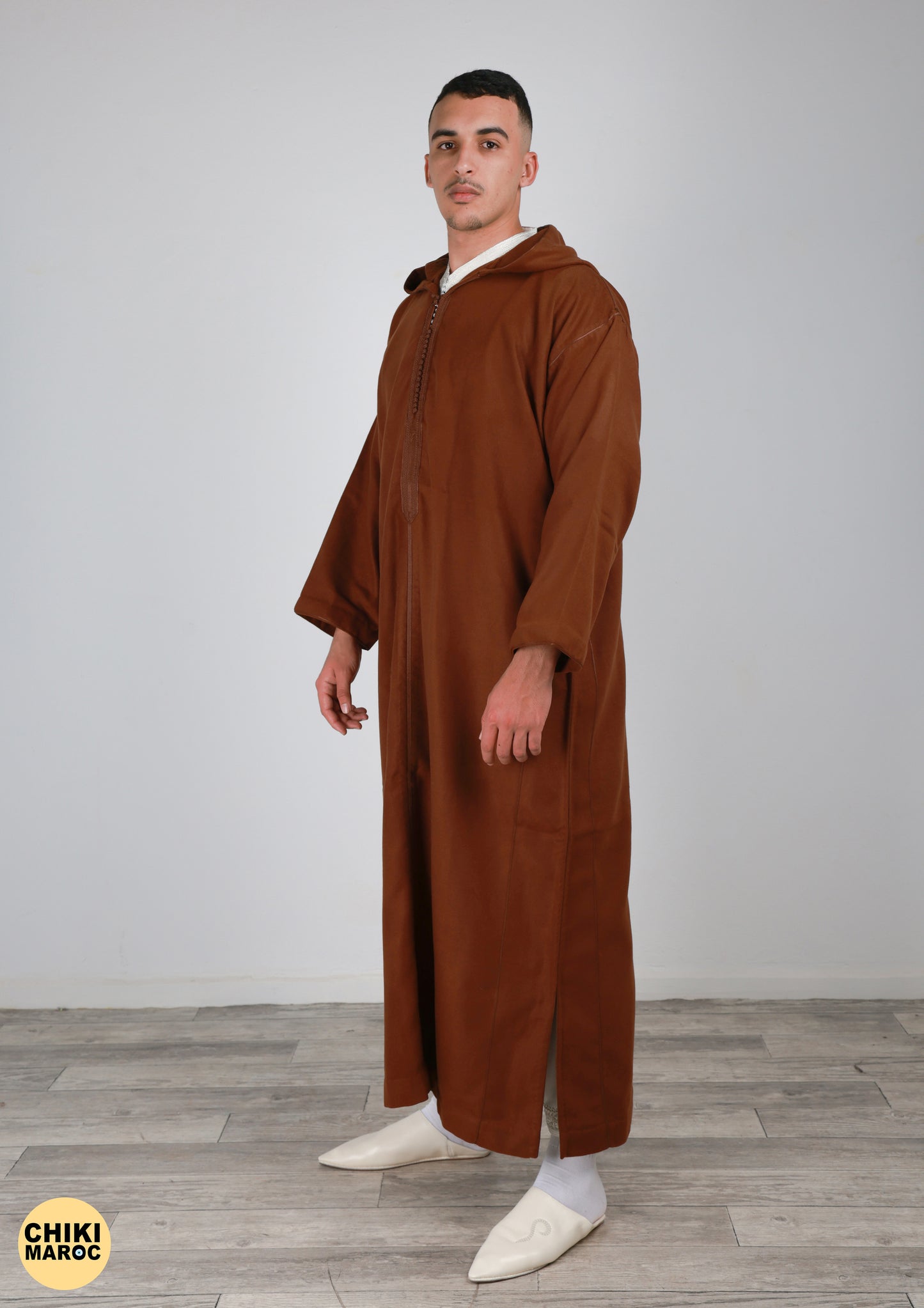 Elegant Hooded Thick Moroccan Djellaba I Special Moroccan Thobe for men