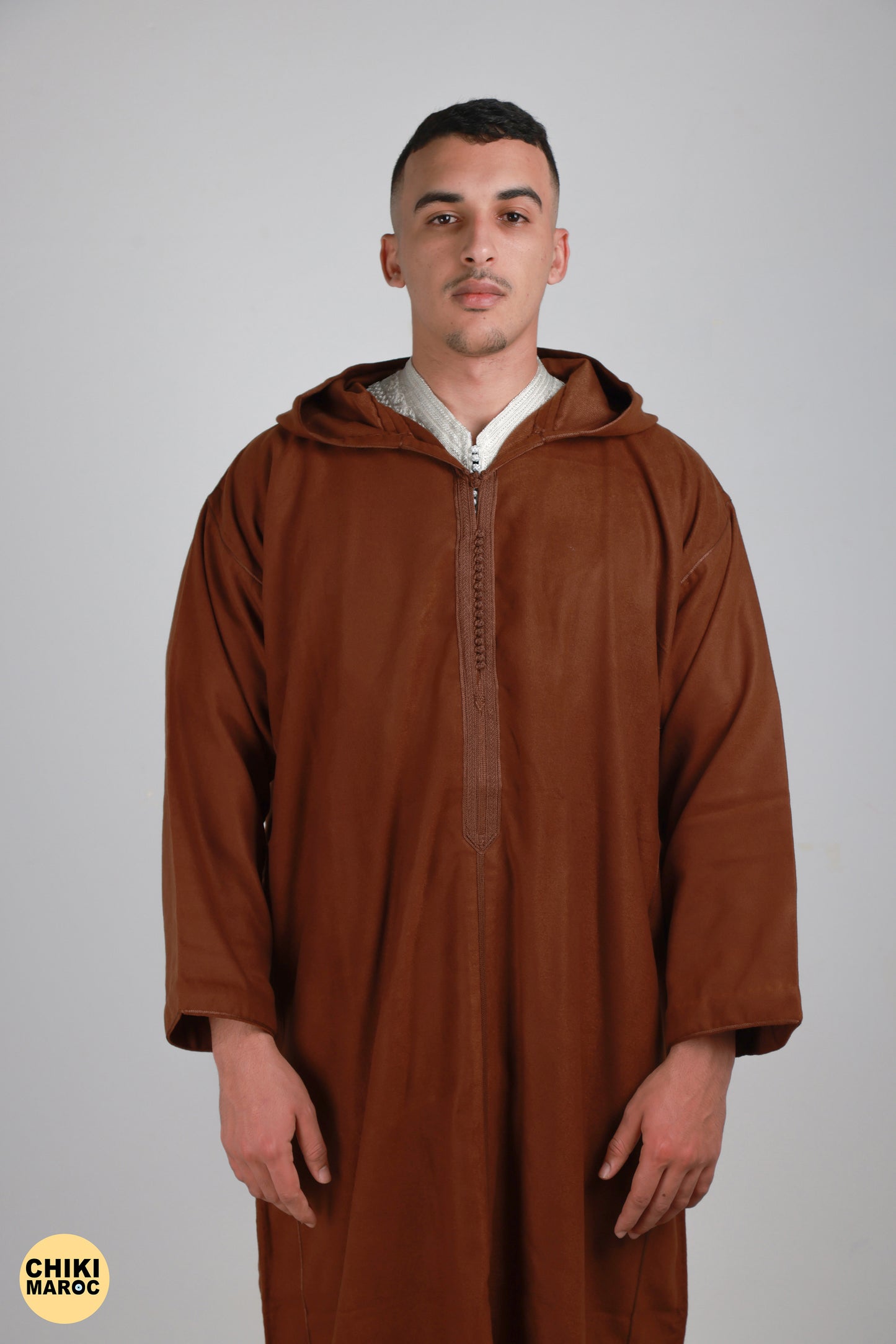 Elegant Hooded Thick Moroccan Djellaba I Special Moroccan Thobe for men