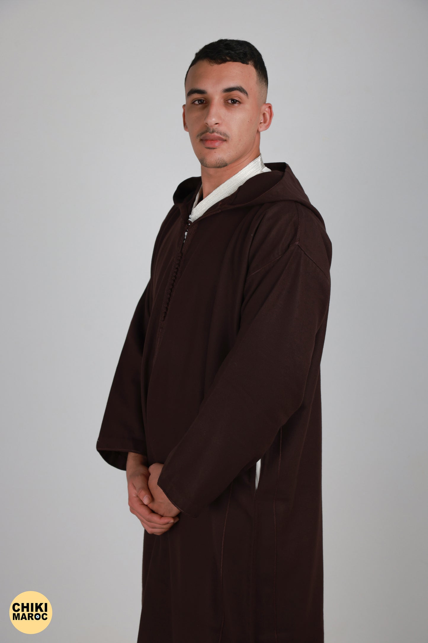 Elegant Hooded Thick Moroccan Djellaba I Special Moroccan Thobe for men