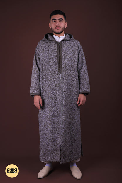 Elegant Hooded wool Moroccan Djellaba I Special Elegant Djellaba