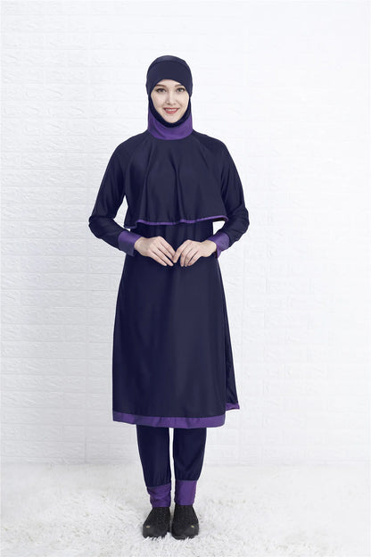 Stylish Muslim Swimming Wear | Full Coverage burkini swimsuit for Women