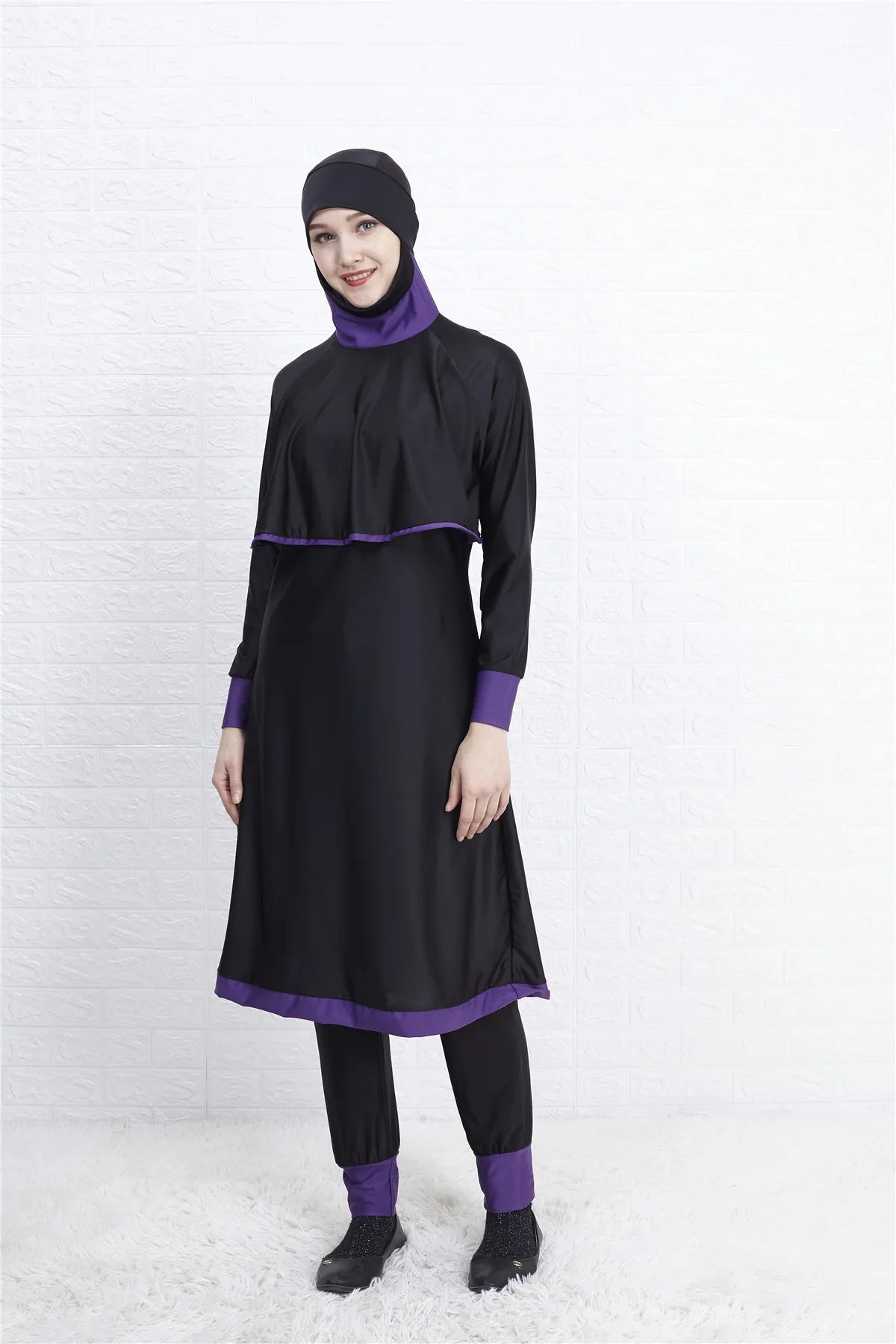 Stylish Muslim Swimming Wear | Full Coverage burkini swimsuit for Women