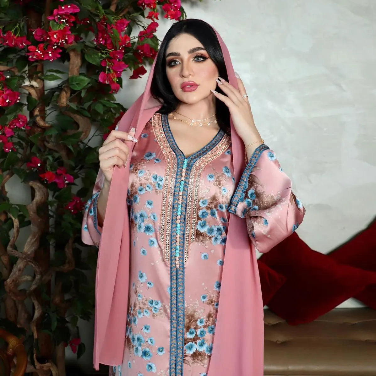 Moroccan Kaftan for Women | Elegant Abaya Dress