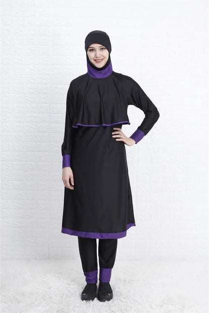 Stylish Muslim Swimming Wear | Full Coverage burkini swimsuit for Women